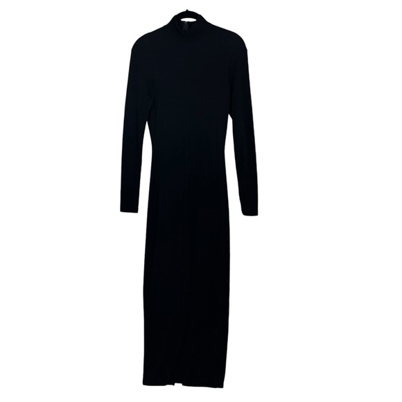 Axxess Dresses & Skirts - Axxess Dress Bodycon Mock Neck Long Sleeve Maxi Party Club Vacation